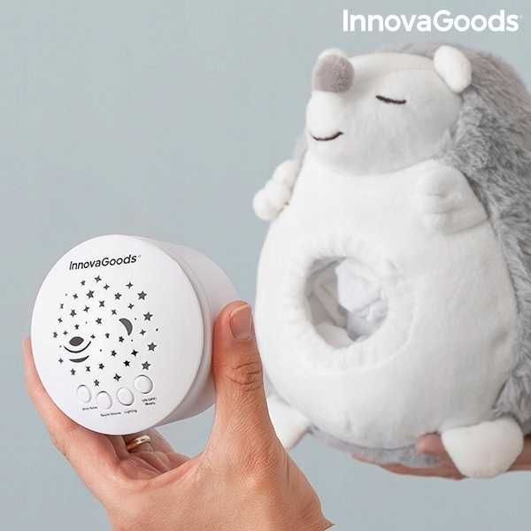 Pluszowy Jeżyk Szumiś z projektorem InnovaGoods