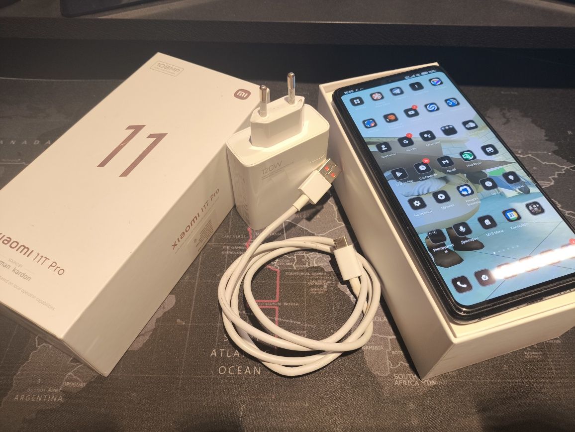 Продам Xiaomi 11 t pro 8 / 256 Harmon Kardon зовні 9/10