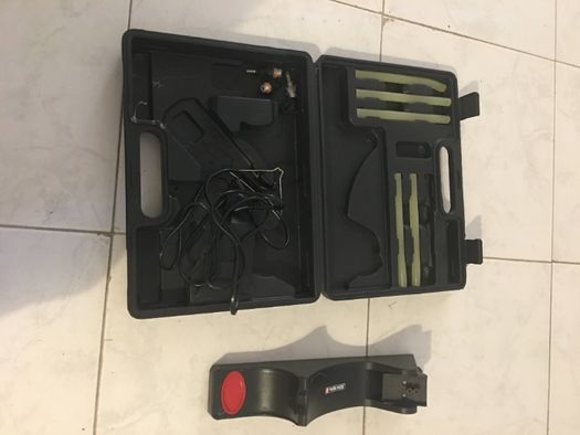 Caixa e pontas para pistola de cola