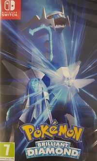 Pokemon Brilliant Diamond Switch/Naklejki/Plakat Nowa