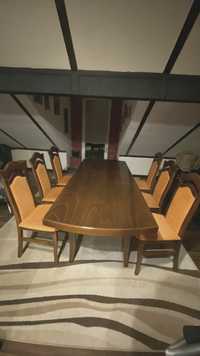 Sprzedam stół drewniany z 6 krzeslami