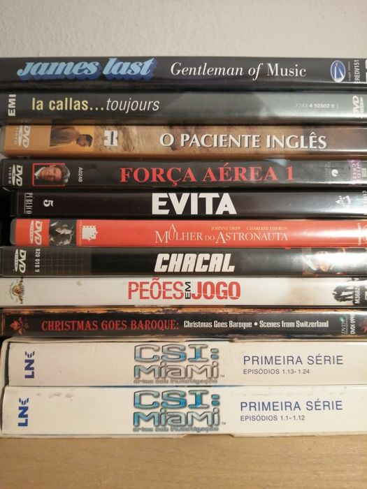 DVD vários filmes