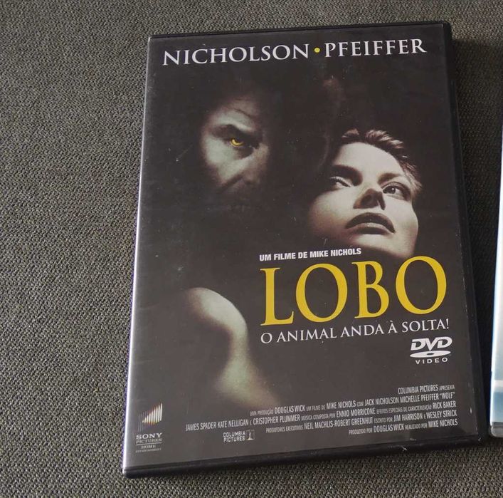 DVD O Lobo 1994 . Mike Nichols - Jack Nicholson / Michelle Pfeiffer