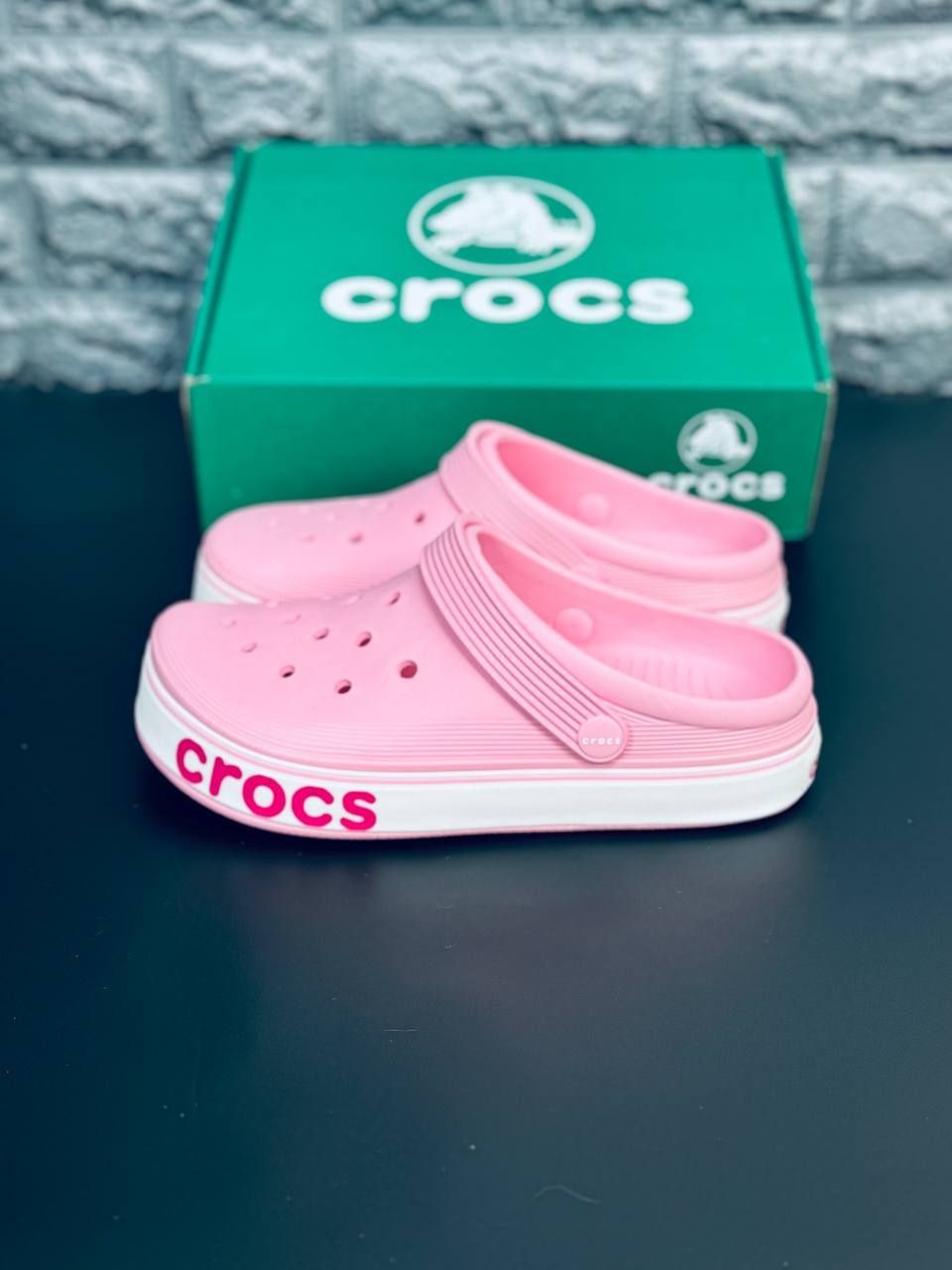 ЖЕНСКИЕ кроксы Crocs шлёпанцы Крокс розового цвета 36-41