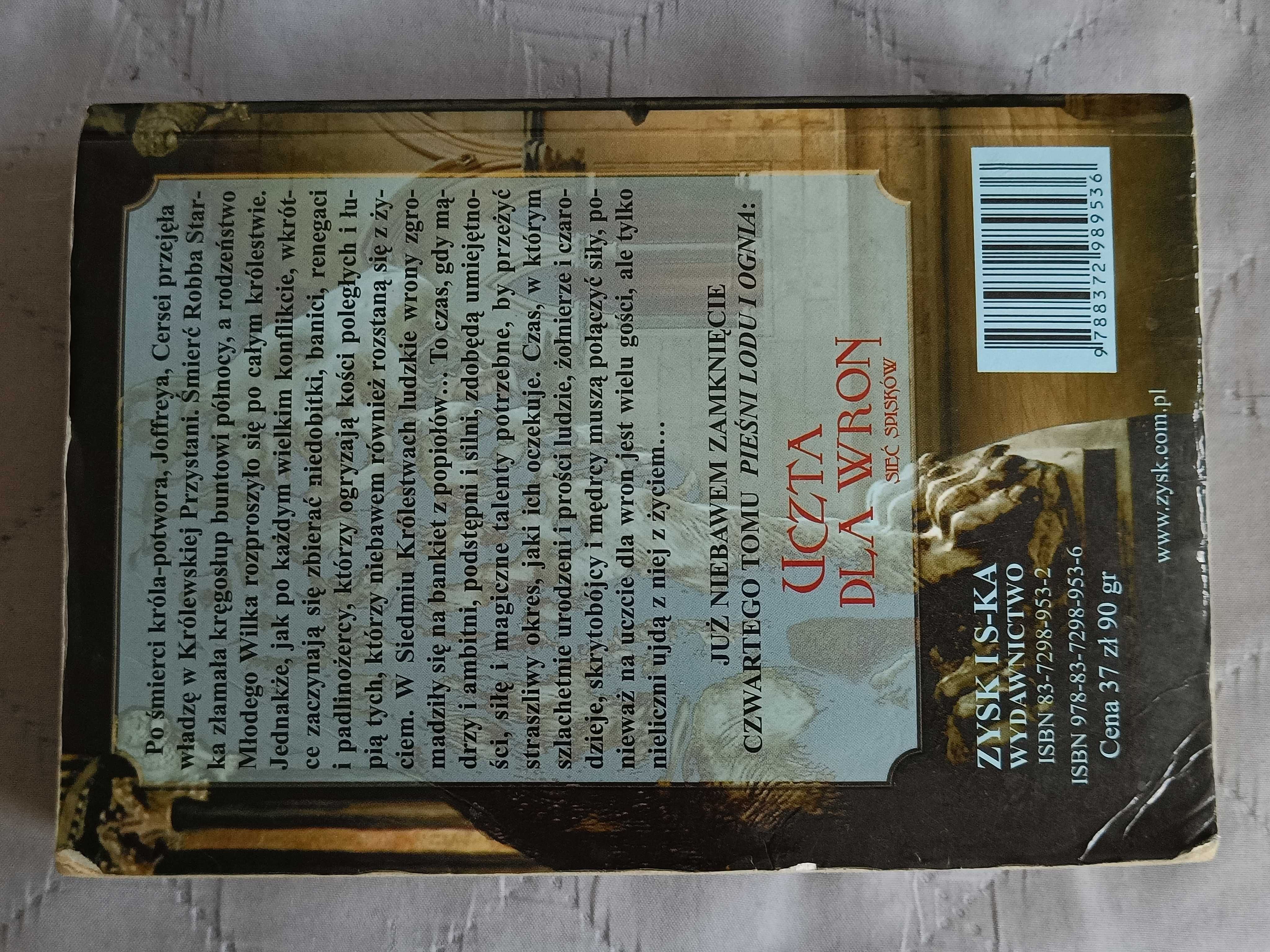 George R. R. Martin, Uczta dla wron. Cienie śmierci. Gra o tron