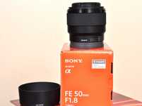 Sony FE 50mm F: 1.8, Nova, com caixa, fatura e garantia 3 anos.