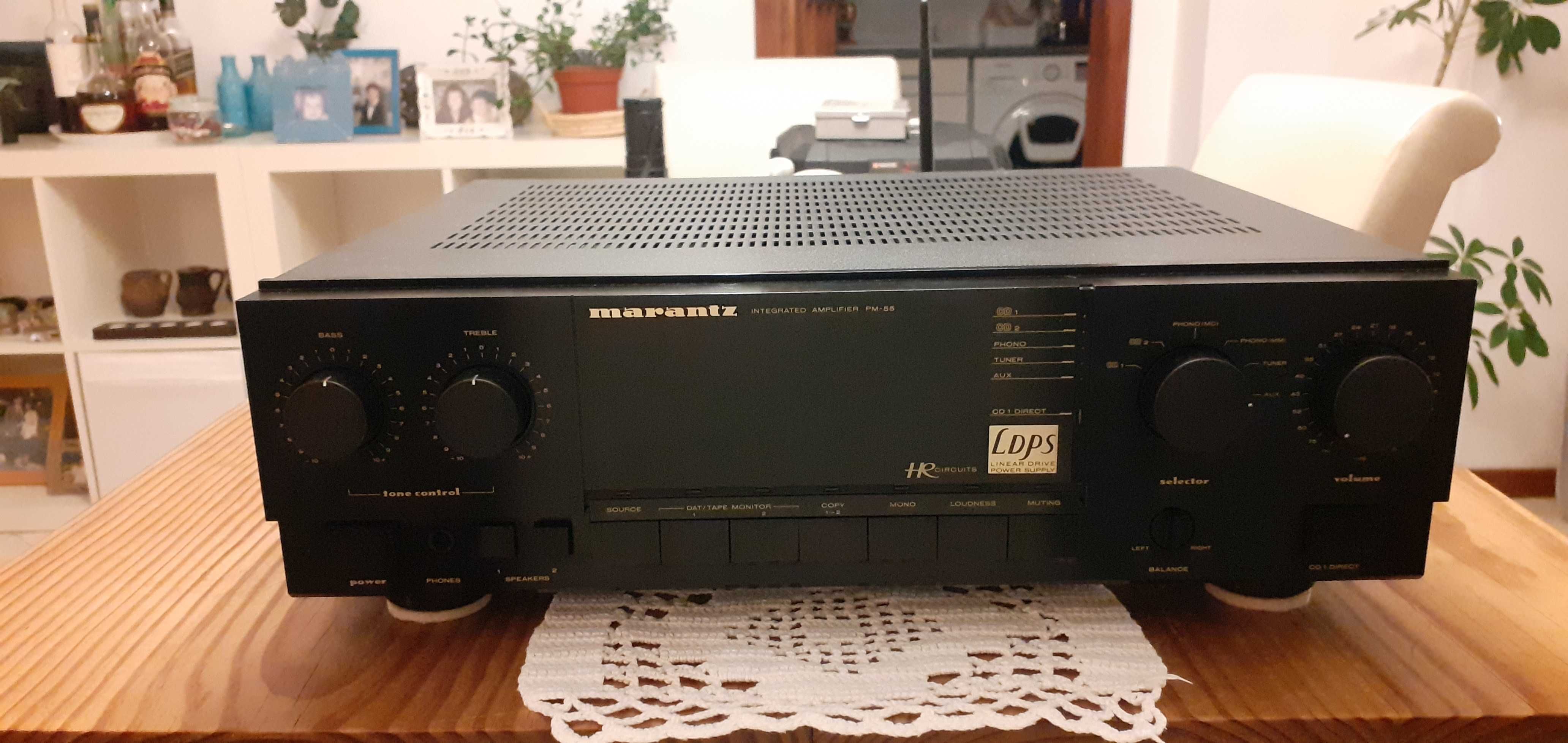 Aparelhagem Marantz com Bluetooth 5.0 + colunas Mordaunt-Short