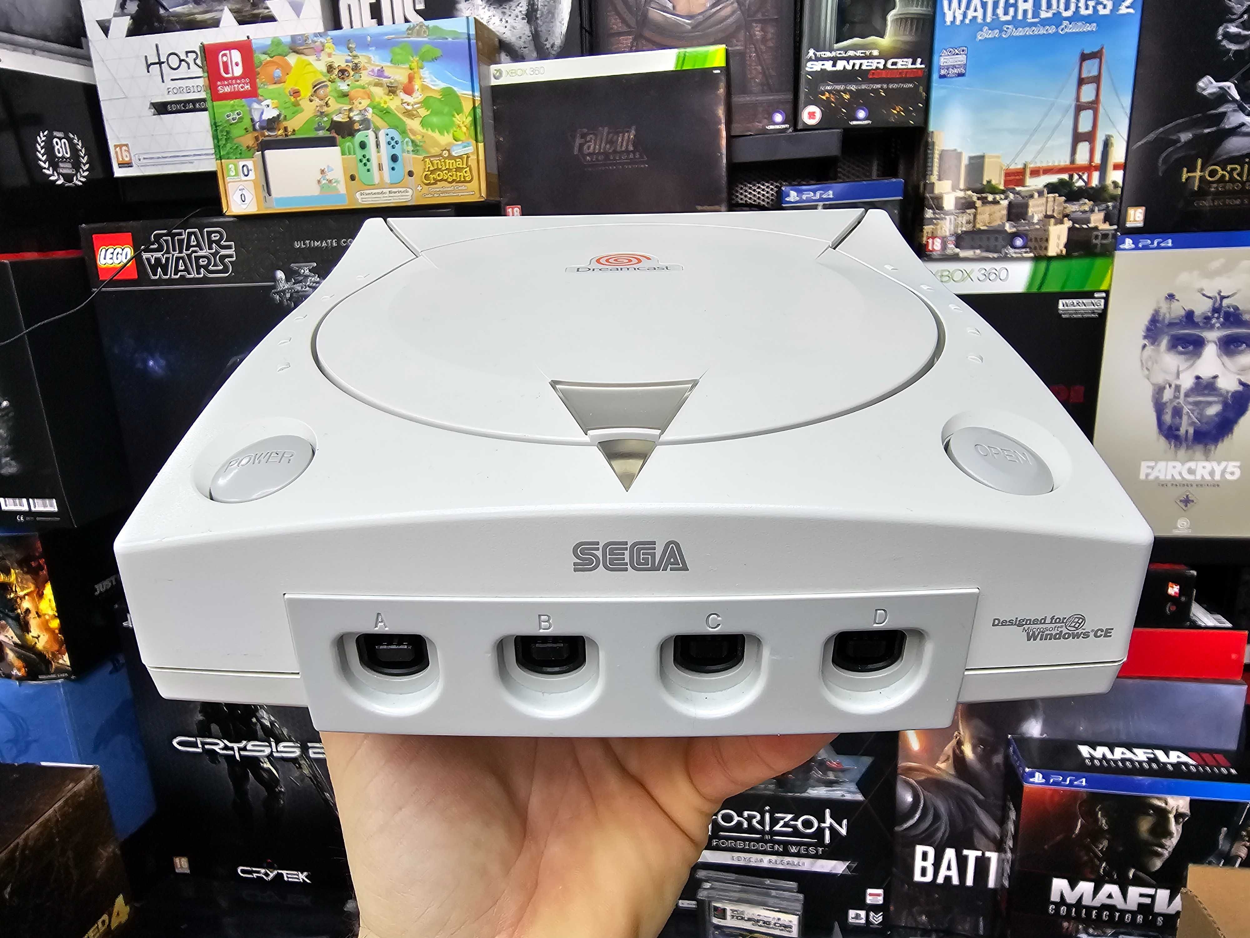 Konsola SEGA Dreamcast HKT-3000 NTSC-J pełen fabryczny komplet SKLEP