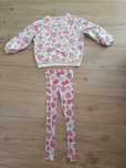Komplet legginsy bluza 116