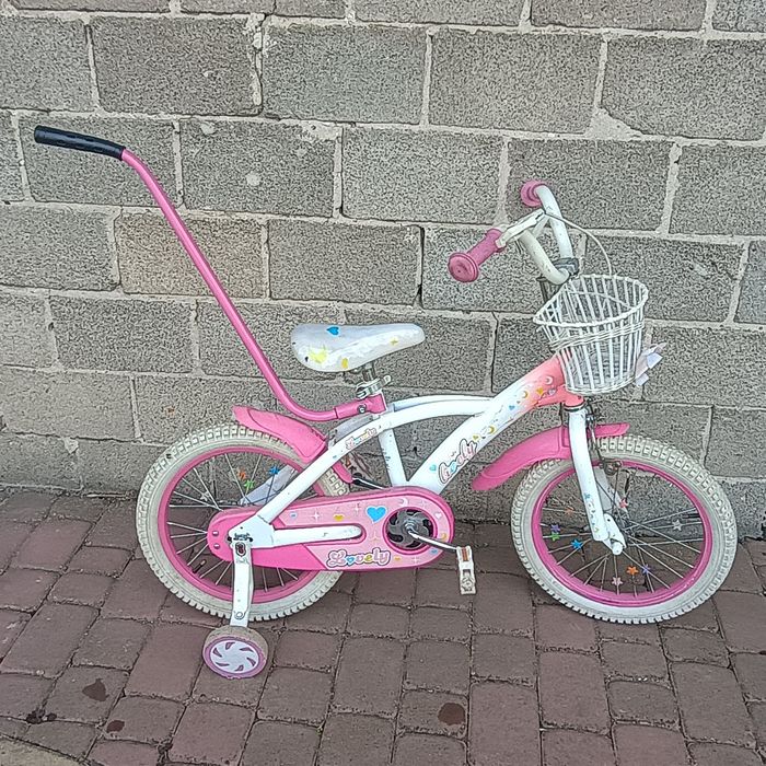 Rower dziewczęcy 16 cali