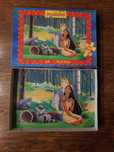 Unikat Puzzle drewniane Pocahontas DUŻE