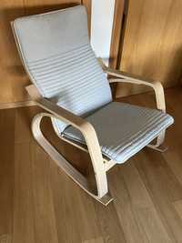 Cadeira Baloiço IKEA Cinzenta - Como Nova!