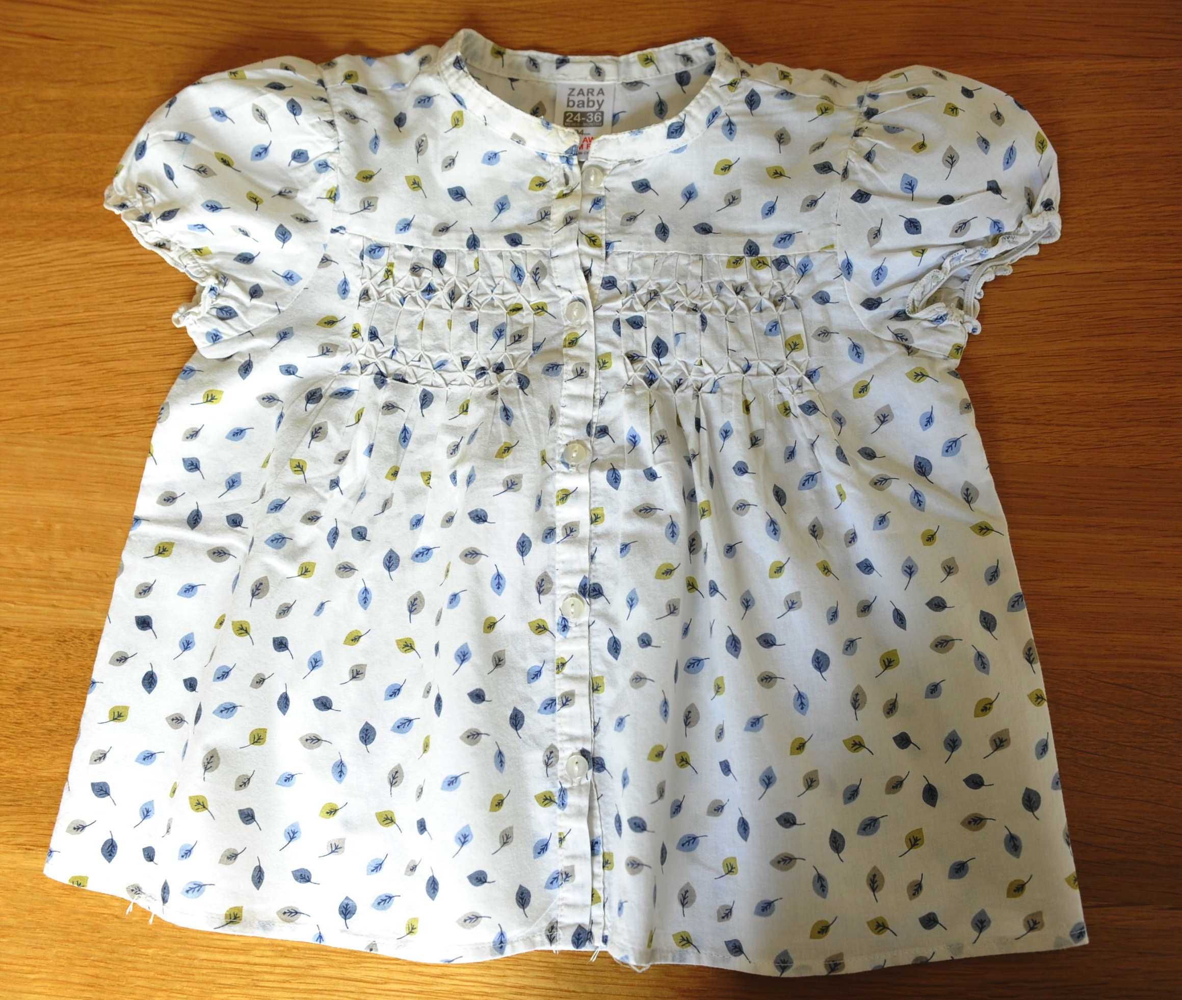 Conjunto de blusa e calças de ganga 2-3 anos