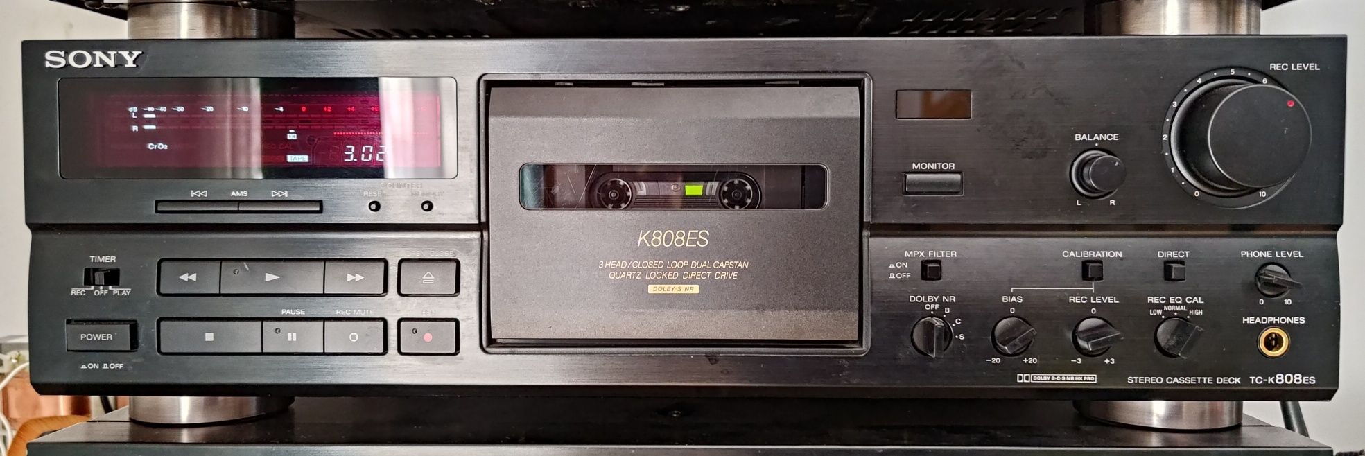 Magnetofon kasetowy SONY TC-K808ES