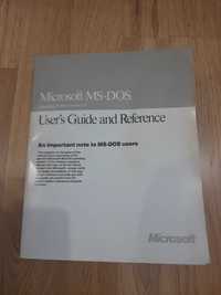 Książka instrukcja MS-DOS 5.0 eng. + certyfikat