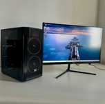 gamingowy komputer RTX Core I7  monitor 24 cali 100Hz Zestaw
