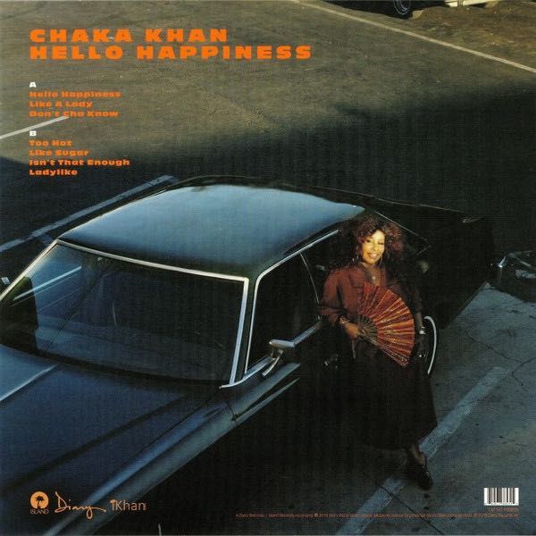 Chaka Khan ‎– Hello Happiness. Vinyl, LP, Limited Edition, Coral