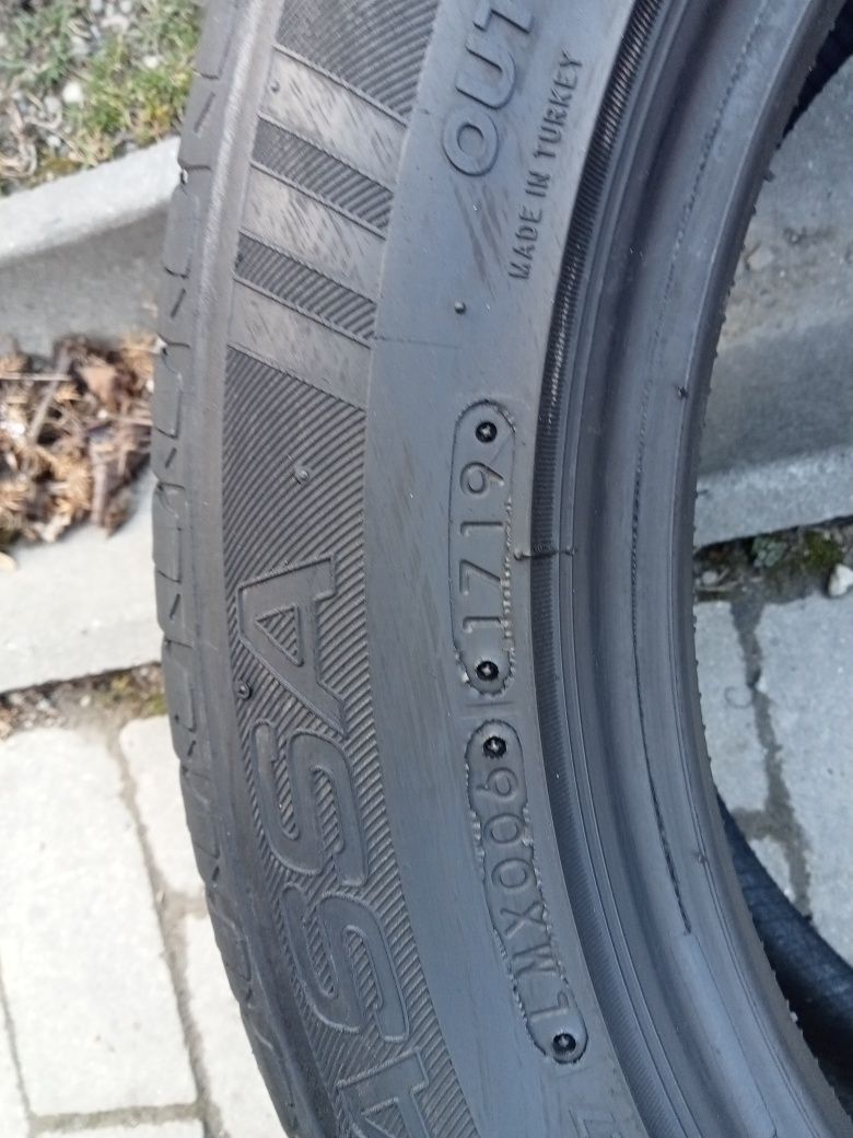 2x Opony Używane Letnie 215/55R17 Lassa