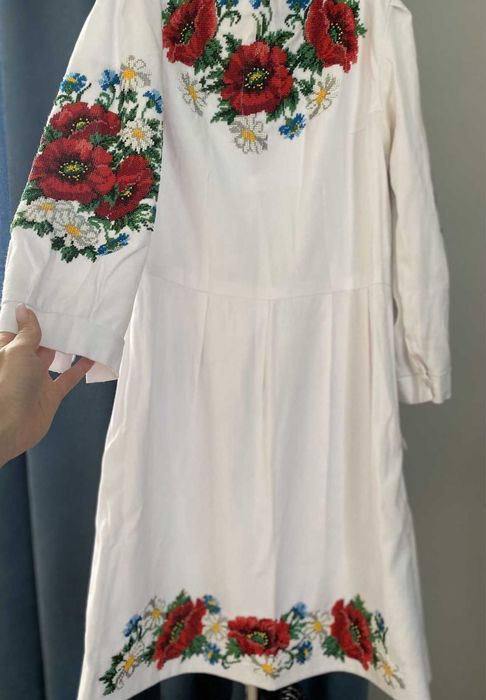 Вишите плаття бісером, вишиванка бісером