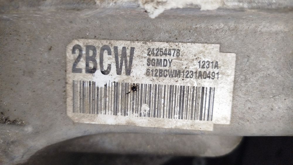 Automatyczna skrzynia 2BCW Opel Astra J 2012