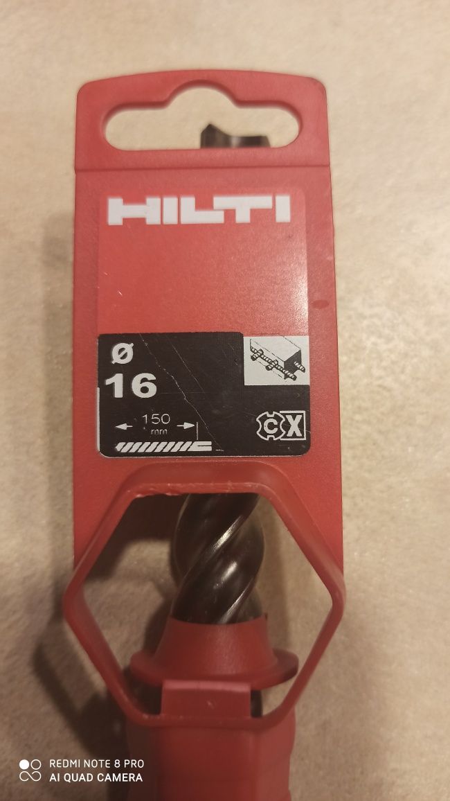 Wiertło Hilti TE CX SDS Plus 16/150 made in germany NOWE