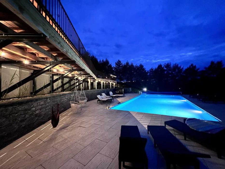Jezioro Czorsztyńskie- podgrzewany basen, sauna, jacuzzi, siłownia