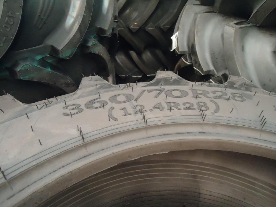 nowa opona 360/70 R 28 zam 12.4R28 Turcja dobra jakość