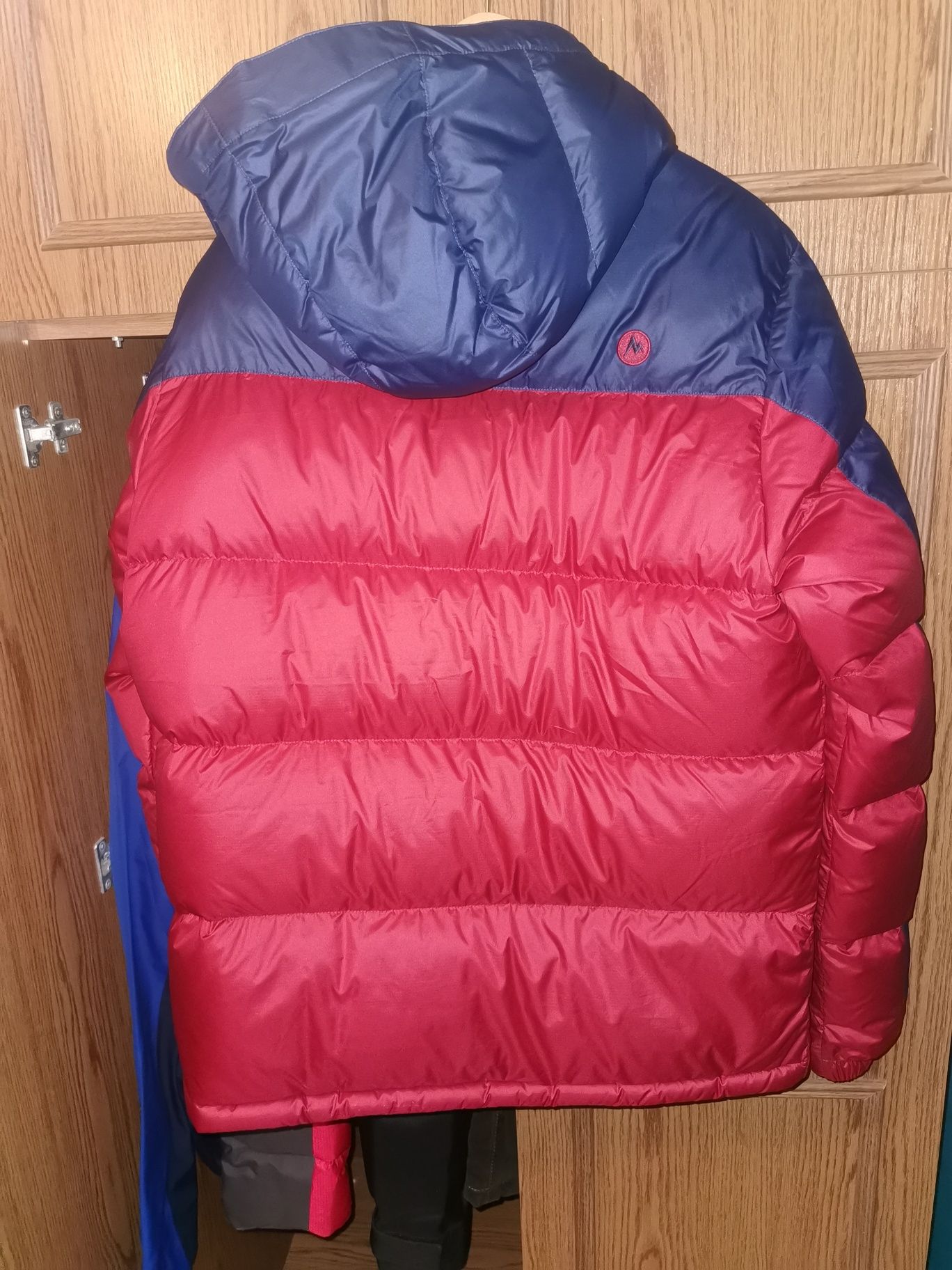 Kurtka puchowa Marmot Guides Down Hoody - port royal/arctic navy XL