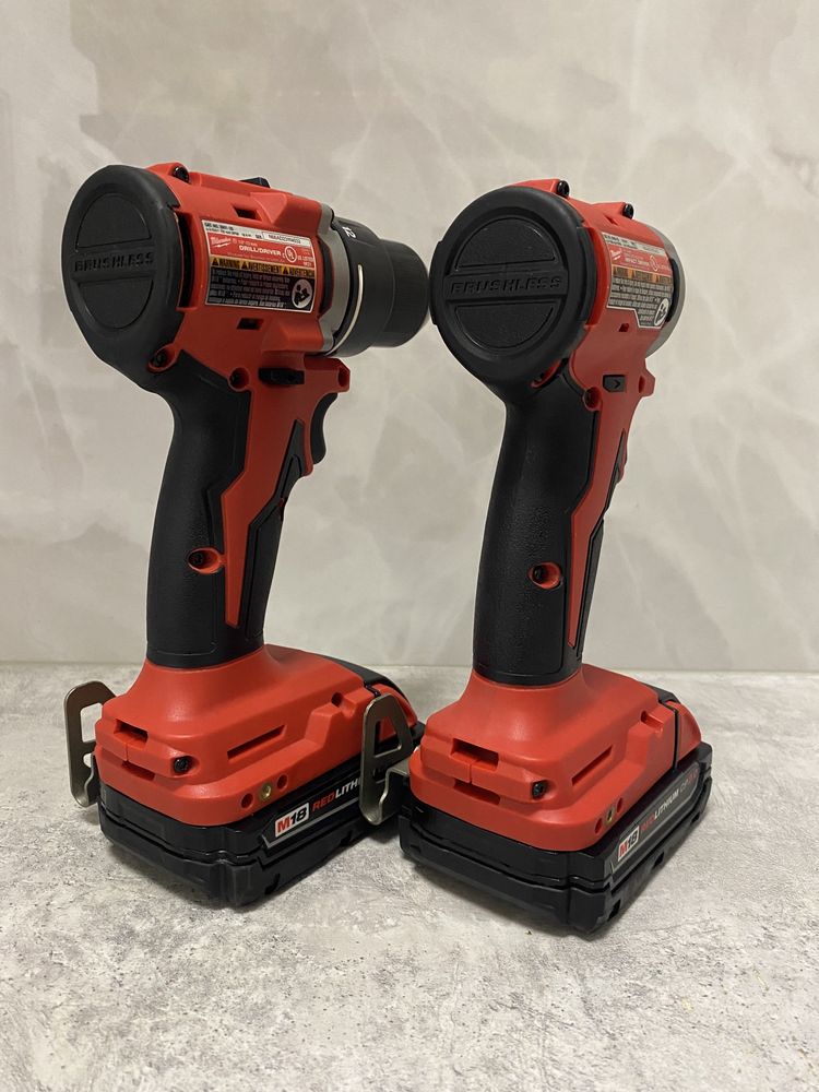 Milwaukee 3692-22CT шуруповерт та імпакт тестований привезено з США