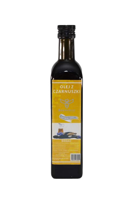 Olej z czarnuszki dwie butelki 0.5L