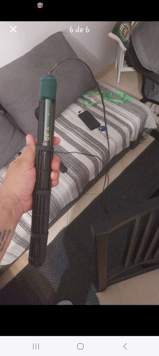 Aquario 350 litros de canto com filtro termostato