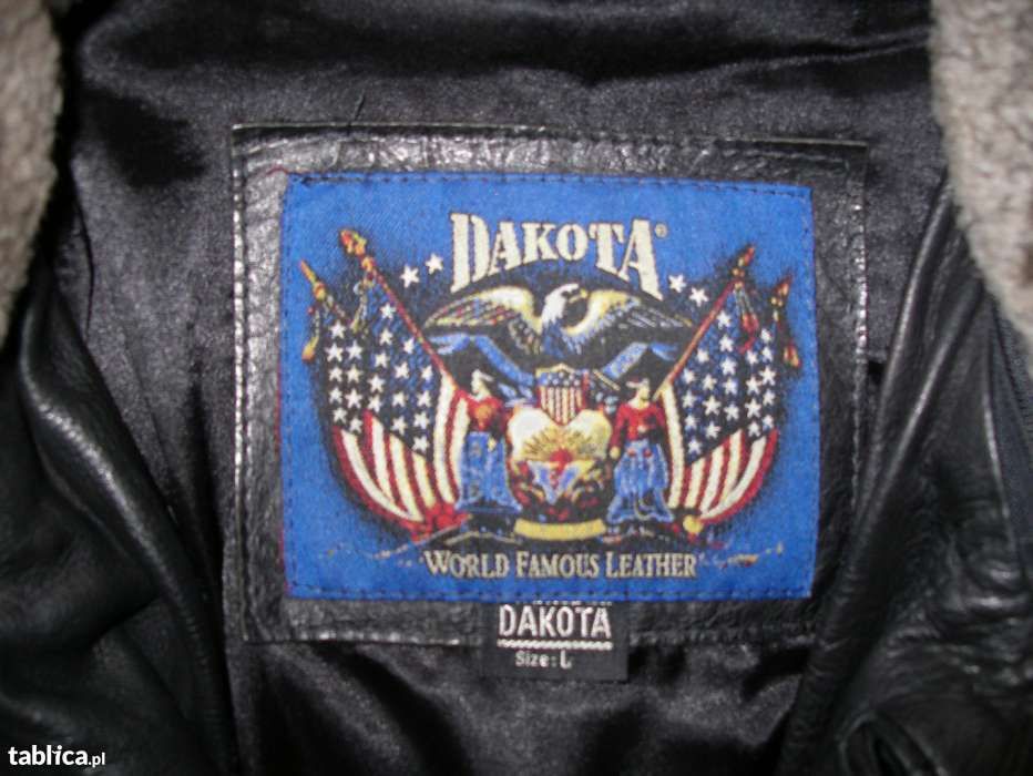 Kurtka skórzana „DAKOTA”  rozm. L duża