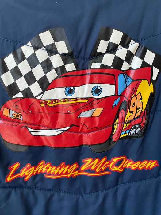 HM Kamizelka, bezrękawnik puffer ZYGZAK MCQUEEN ROZMIAR 128