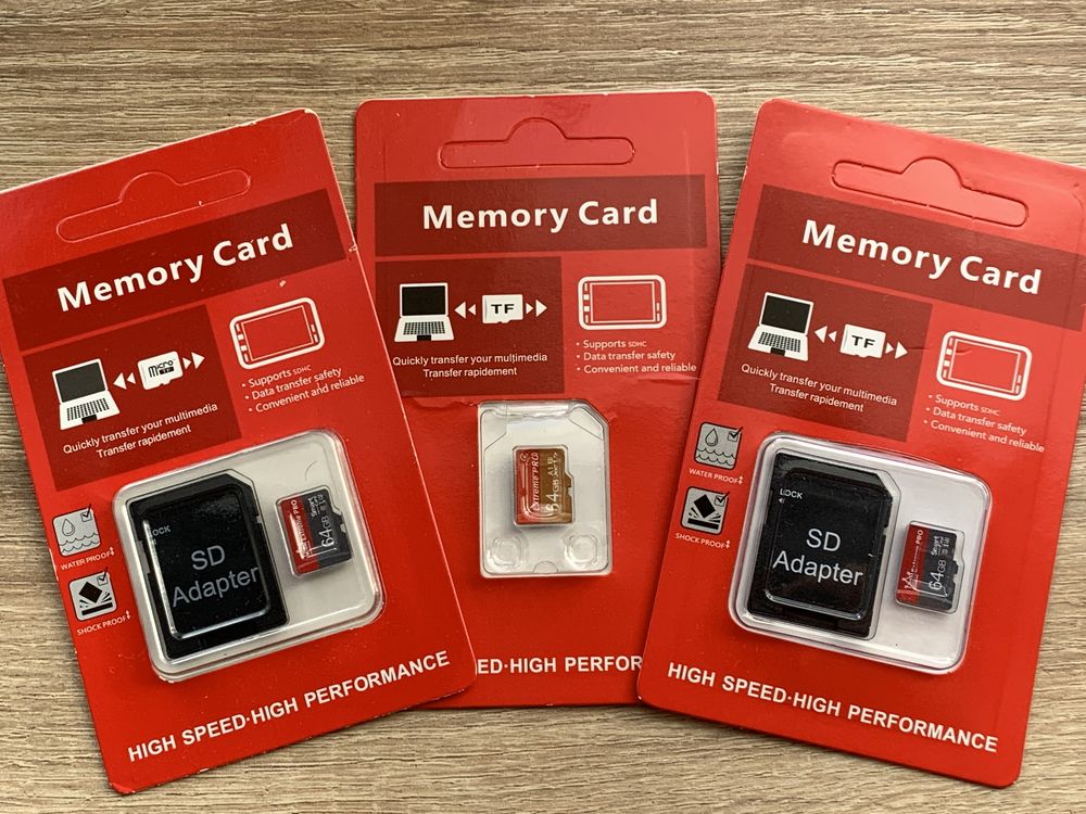 Карта пам'яті Extreme Pro MicroSD 64GB Class 10 U1 перехідник SD
