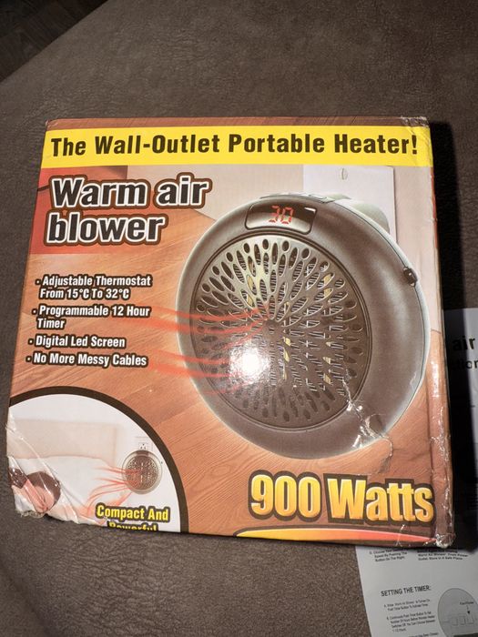 Обогреватель с пультом управления,обігрівач,тепловентилятор