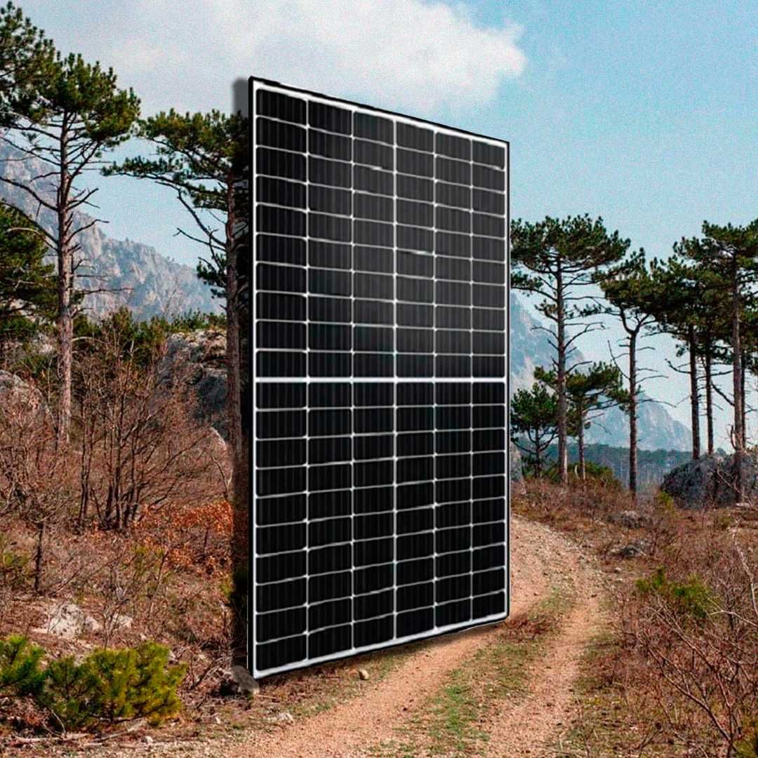 Сонячна панель JA SOLAR JAM54S30-420/LR 420 WP, MONO (Чорна рама)