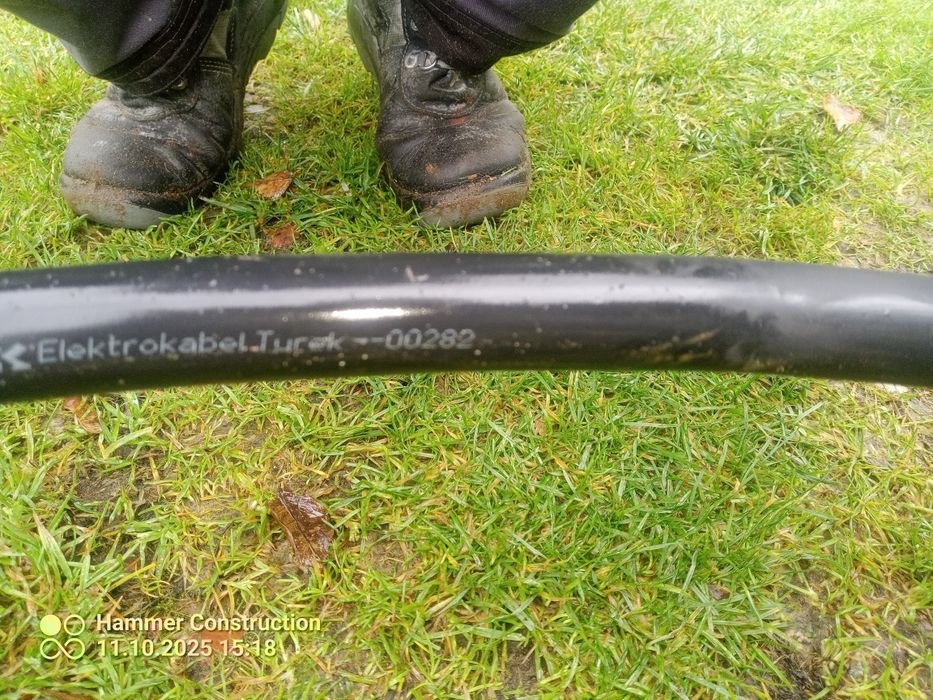 Kabel siłowy sznurek 5x10mm2