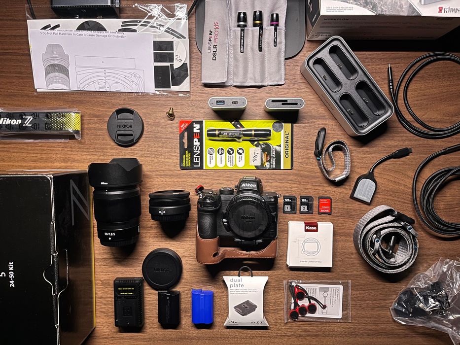 **Nikon Z5 FF - MEGA zestaw** 2 jasne obiektywy, folie, MAŁO UŻYWANY !