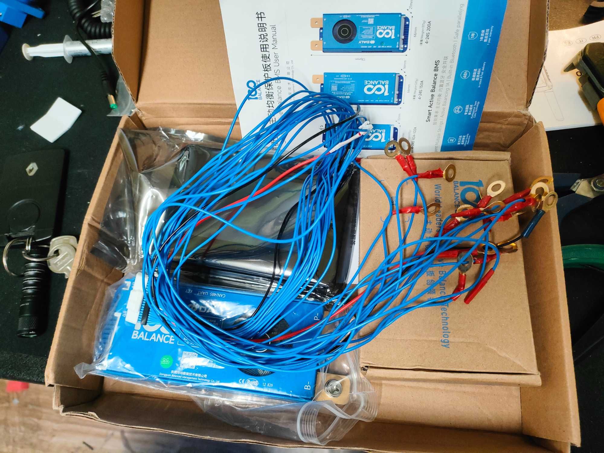 BMS 200A Daly bms 100balance