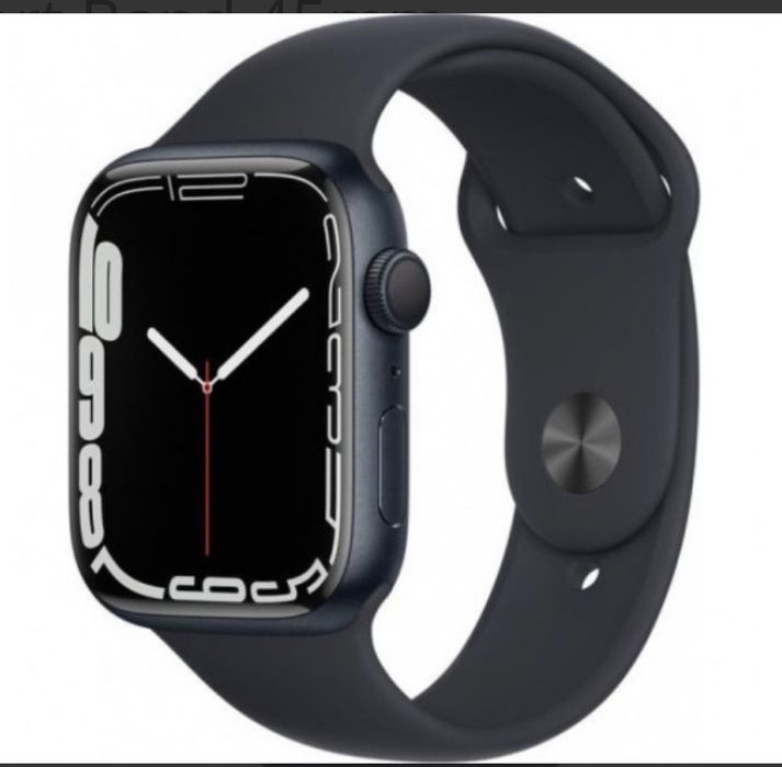 Apple Watch Series 7 45mm Midnight Alu Mid Sport Band GPS ідеал. стан