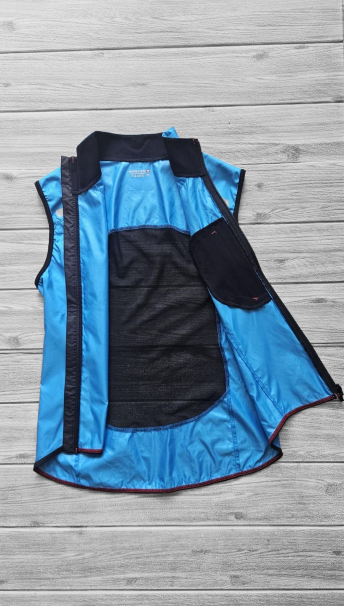 Kamizelka damska rowerowa Fusion kolarska bezrękawnik lekka sportowa