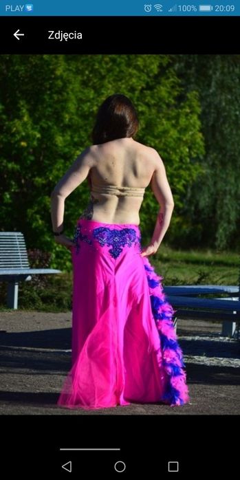 Strój do Belly Dance tańca brzucha 38 40 42
