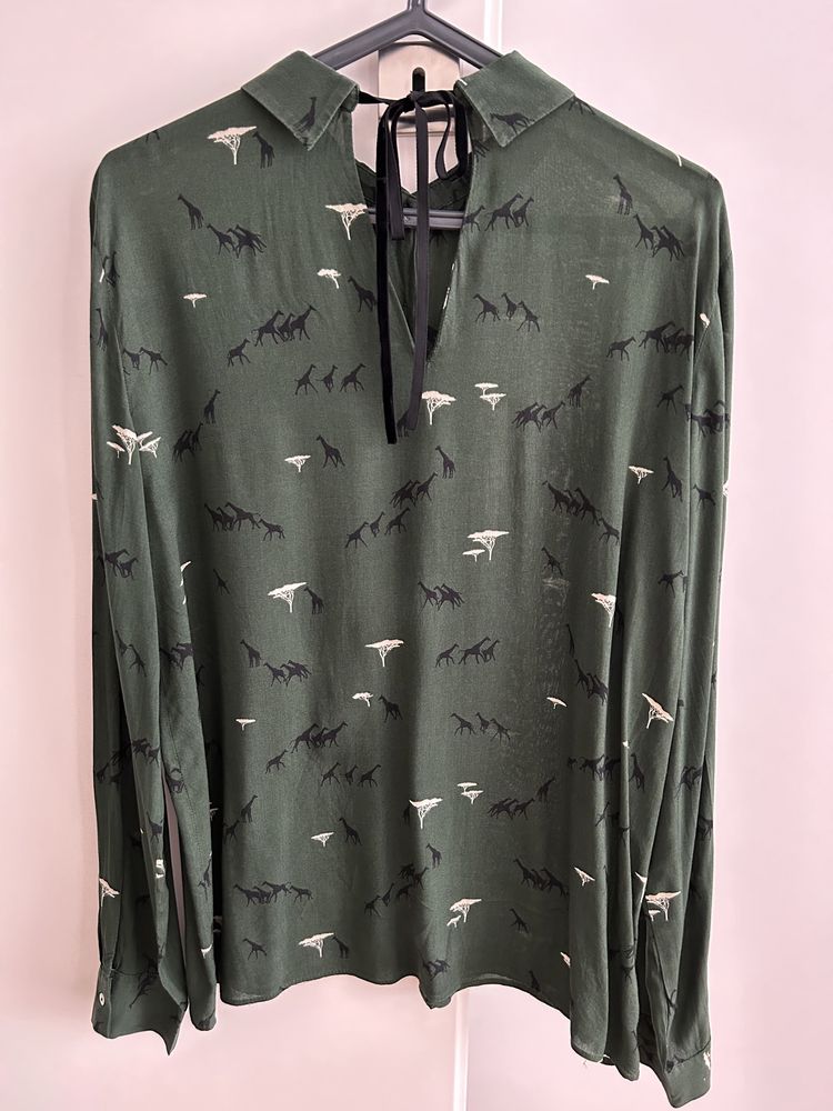 Camisa Verde Zara