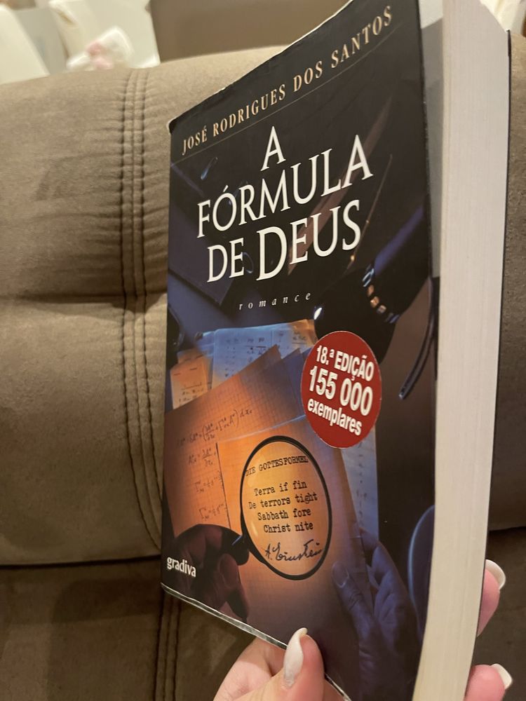 Livro “ A fórmula de Deus”