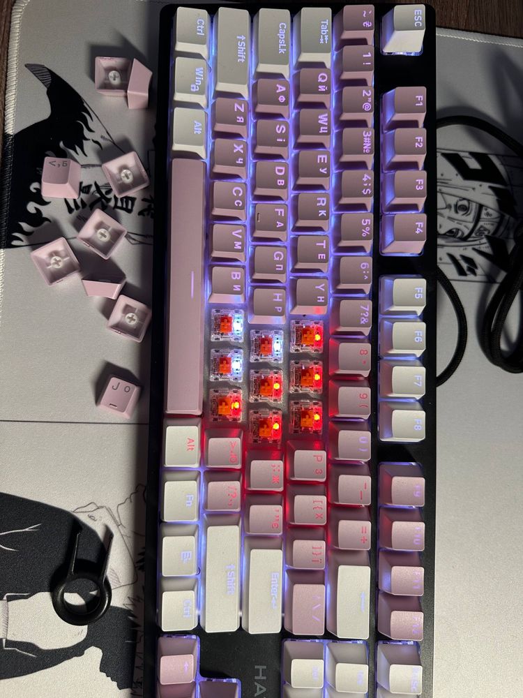 клавіатура ігрова Hator rockfall tkl 2 singature edition