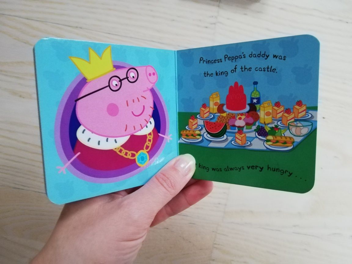 Kartonowe, baśniowe Peppa Pig po angielsku +1 GRATIS