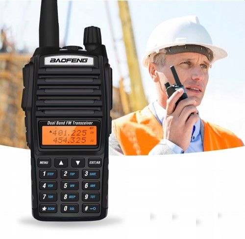 Baofeng UV82 HT 8W Radiotelefon Roblokowany Policja Straż Nowa Wersja