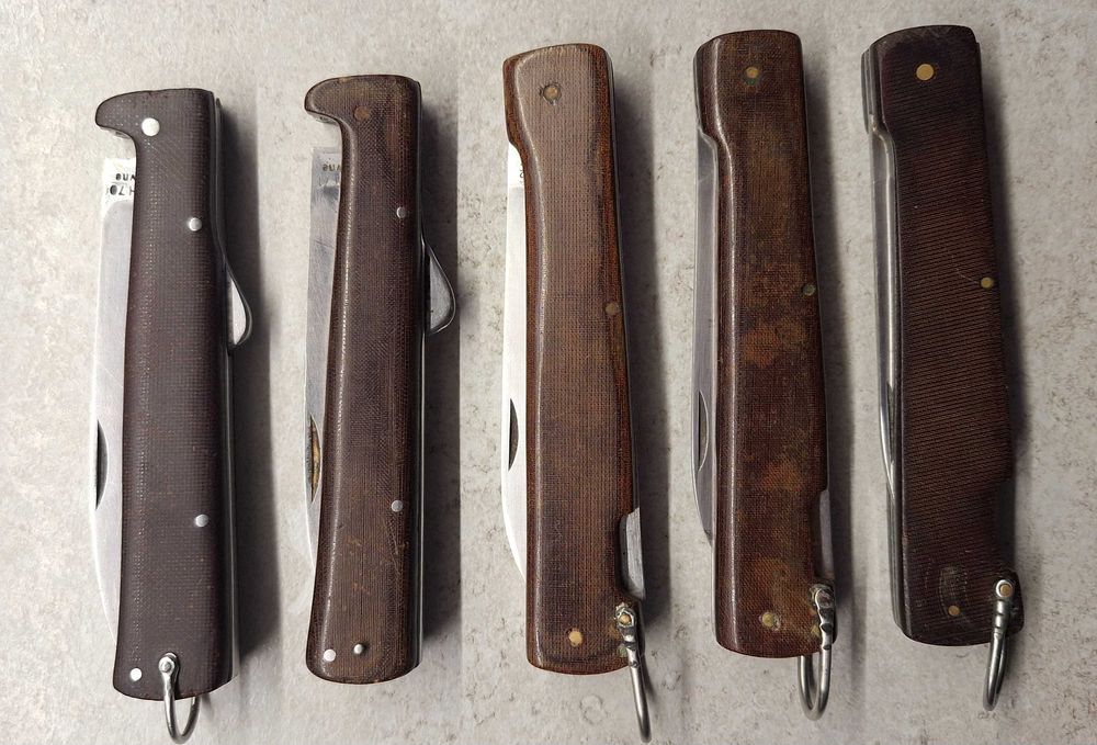 5 sztuk scyzoryków saperskich, ciekawy zestaw