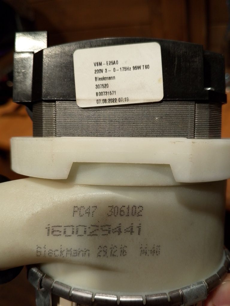 Pompa myjąca do zmywarki PC47 bleckmann