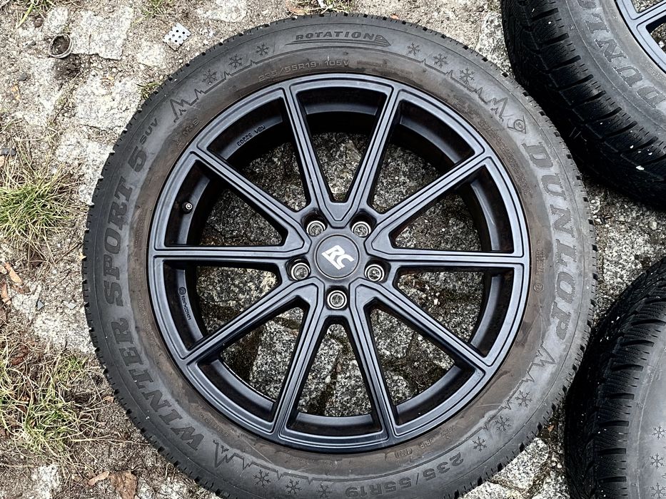 Koła alufelgi 5x112 Vw id.4 Opony 235/55 r19 255/50